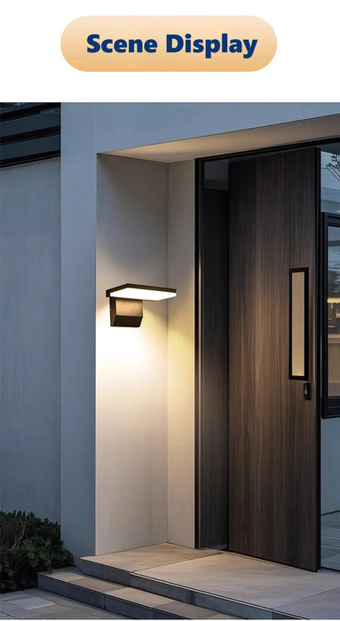 Modern LED Wall Lamp – Waterproof IP65 Aluminum Light for Indoor & Outdoor Home Lighting - Samanta Factory