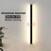  Modern Motion Sensing LED Long Wall Lamp – Waterproof Outdoor Lighting for Garden, Porch, and Villa


