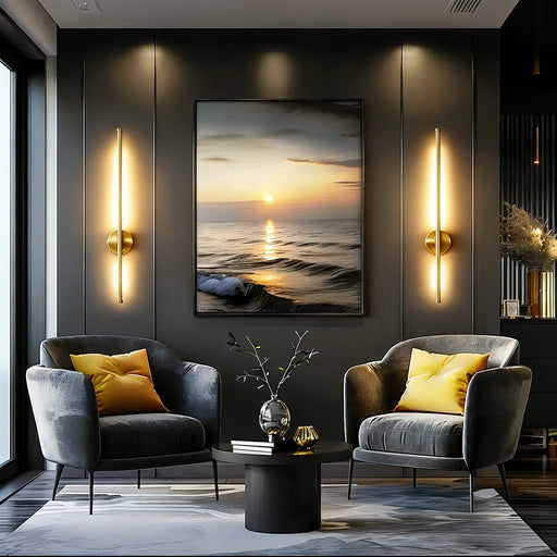 Wireless rechargeable LED wall sconce with remote control and adjustable brightness