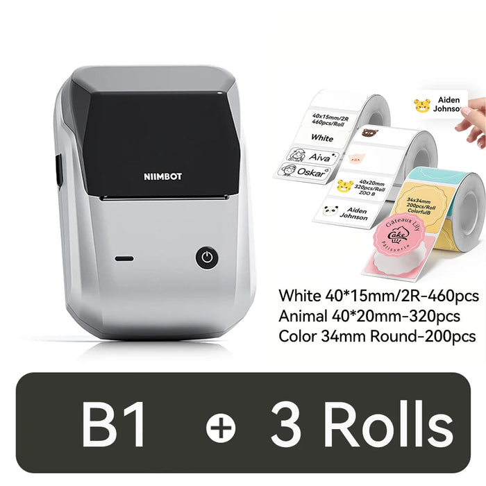 Thermal Label Maker – Bluetooth Portable Printing Samanta Factory