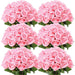 Artificial Velvet Roses – 50PCS Long-Stem Flower Bouquet SF