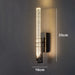 Modern Black & Gold LED Pendant Light – Crystal Rod Design for Ambient Lighting - Samanta Factory