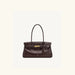 Leather Baguette Bag – Women’s Elegant Shoulder Handbag SF