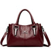 Casual Tote Shoulder & Crossbody Bag – Versatile, Soft PU Leather with Sequined Design - Samanta Factory