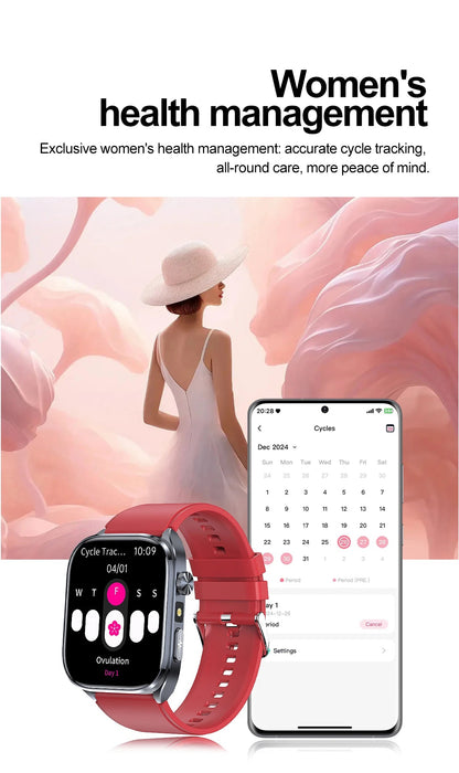 Health Smartwatch – ECG & AI Five-Organ Monitoring SF