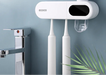Smart LED UV Toothbrush Sanitizer & Holder – Wall-Mounted & Space-Saving Design - Samanta Factory
