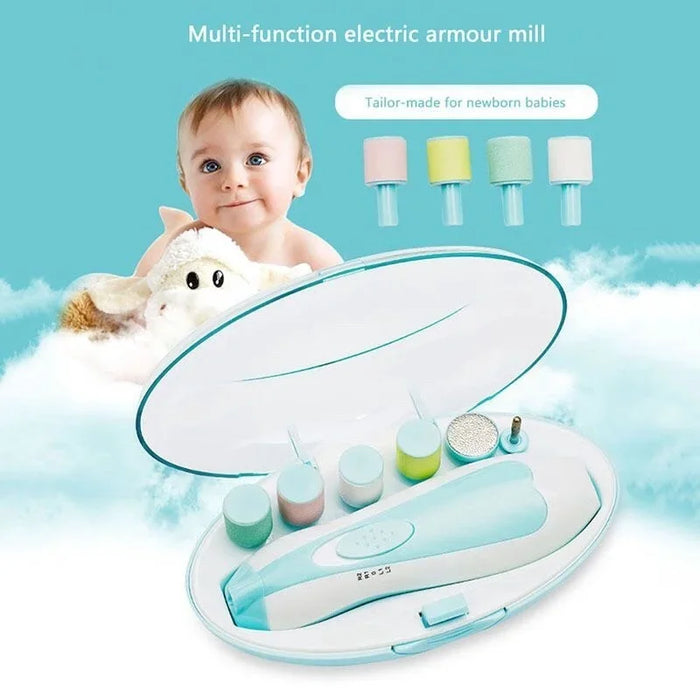 Electric Baby Nail Trimmer – Safe & Gentle Nail Clipper for Newborns and Toddlers