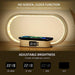 Dimmable LED Bedside Lamp – Touch Control with Wireless Charging & Clock Display - Samanta Factory