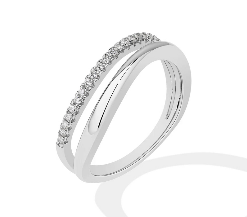 S925 Moissanite Ring – D-Color VVS1 Stone in 18K Gold Plating