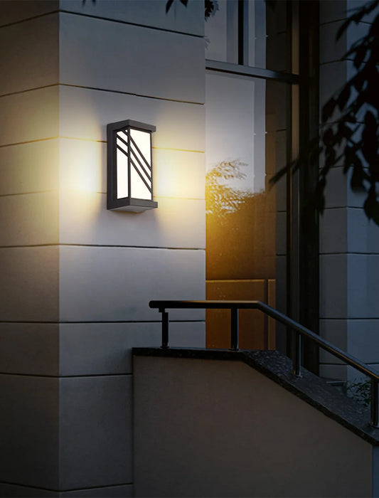 Modern LED Wall Light with Radar Motion Sensor – 16W/30W Waterproof IP55 ABS Lamp for Indoor & Outdoor Lighting - Samanta Factory
