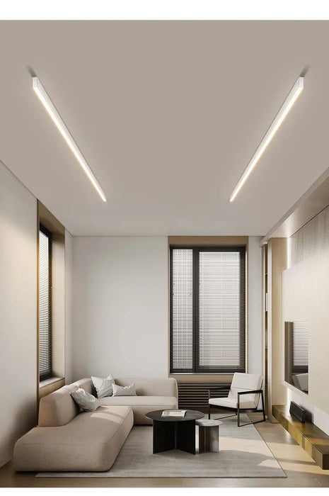 Modern LED Ceiling Light – Sleek Aluminum Design for Home Interiors - Samanta Factory