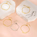 Custom Name Bracelet – Elegant Letter Charm Bracelet SF