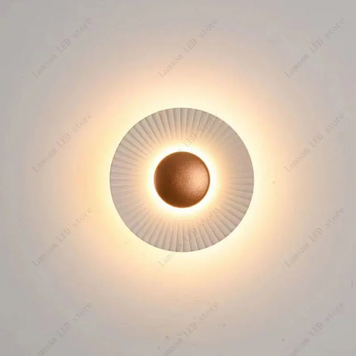“Modern dimmable LED wall lamp with remote control and aluminum body for bedrooms and living spaces”