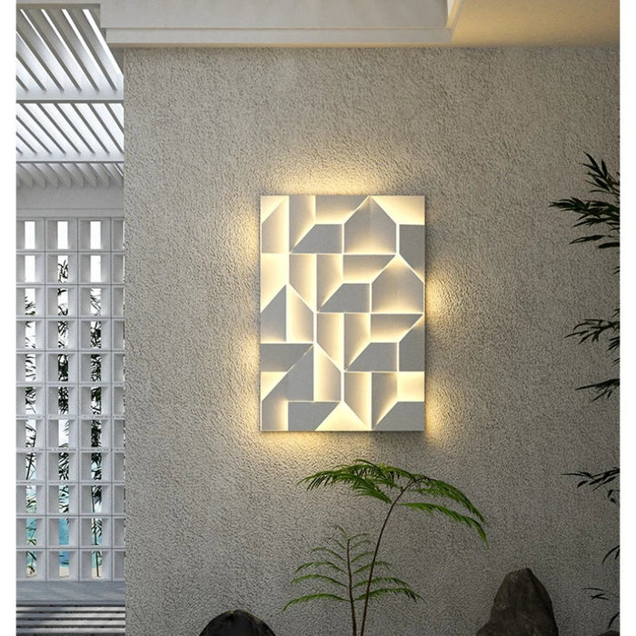 3D Art LED Wall Lamp – Dimmable Creative Sconce for Living Room, Bedroom & Hallway Samanta Factory