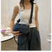 Women’s PU Saddle Bag – Stylish Hasp Closure & Interior Zipper Pocket - Samanta Factory
