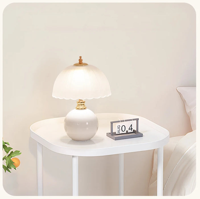 LED Book Light – USB-Powered Ceramic Lamp with Dimmable Color Option