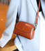 Leather Shoulder Bag – Soft Vintage Crossbody Design SF