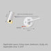 Modern Wall-Mounted LED Lamp – Adjustable Swing Arm with Warm/Cold Light for Bedrooms & Living Rooms - Samanta Factory