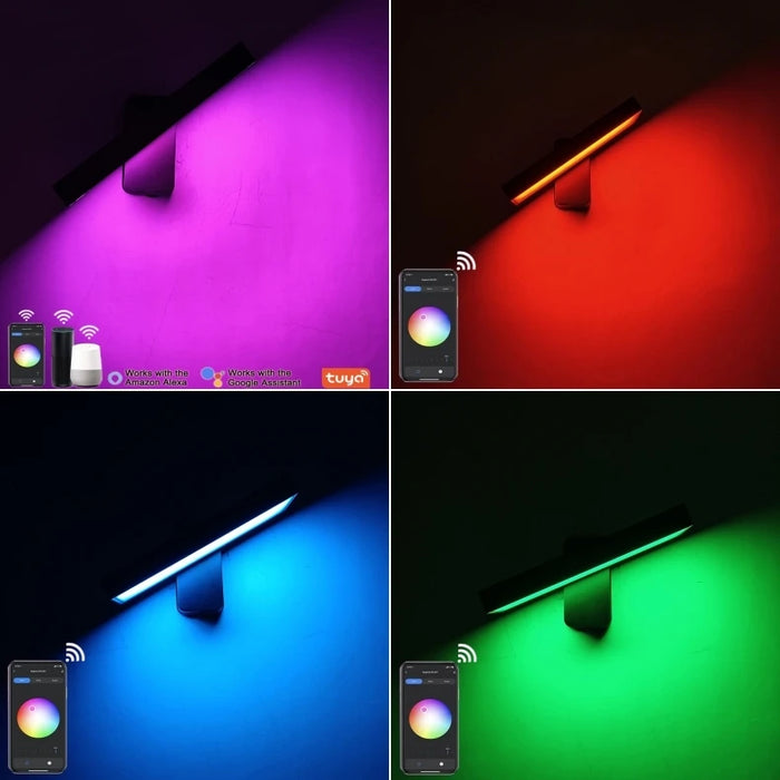 PIR Motion Sensor Wall Lamp – Rotatable, Waterproof IP65 Outdoor LED Light for Garden - Samanta Factory