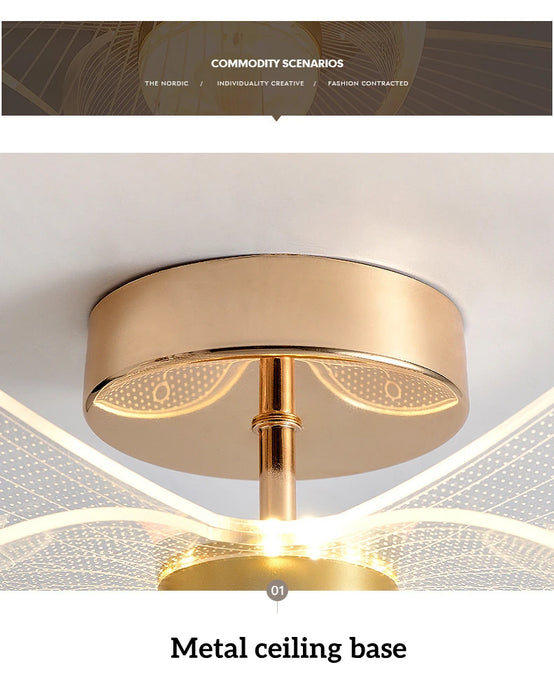 Crystal Pendant Light – Modern Loft Hanging Lamp with Iron & Glass Design