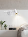 Modern Wall-Mounted LED Lamp – Adjustable Swing Arm with Warm/Cold Light for Bedrooms & Living Rooms - Samanta Factory