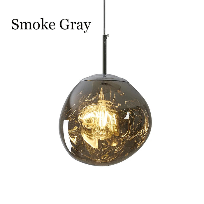 Modern Pendant Light – Energy-Saving LED Cord Fixture with Iron Finish - Samanta Factory