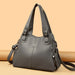 Soft Leather Handbag for Women – Luxury Designer Shoulder Tote, Large Capacity Purse - Samanta Factory