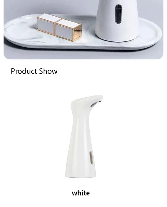 Automatic Soap Dispenser – Touchless Sensor with 0.2s Fast Dispense & Waterproof Non-Slip Base