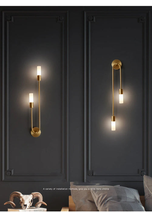 LED Wall Light – Modern Indoor Wall Sconce with 3-Colour Temperature for Bedroom & Hallway SF