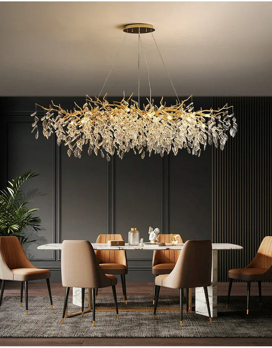 Crystal Chandelier – Modern Indoor Villa Lighting SF