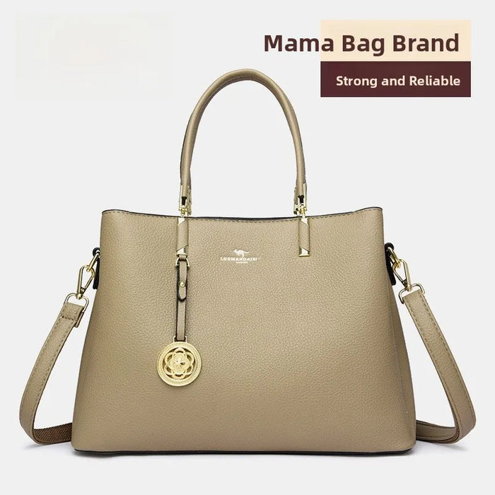 Elegant Commuter Tote Bag – Spacious Unisex Handbag with Detachable Strap - Samanta Factory