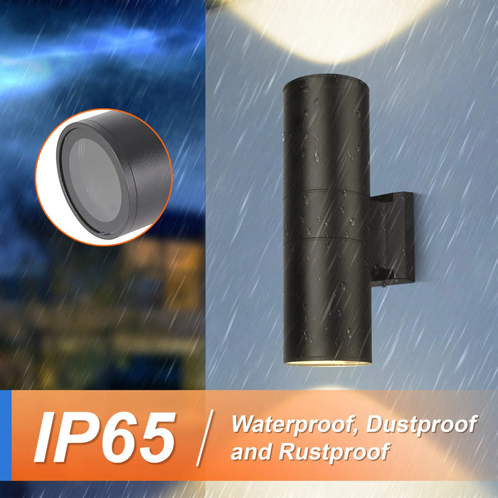 Modern LED Wall Lamp – Double Head Waterproof E27 Indoor Outdoor Lighting SF