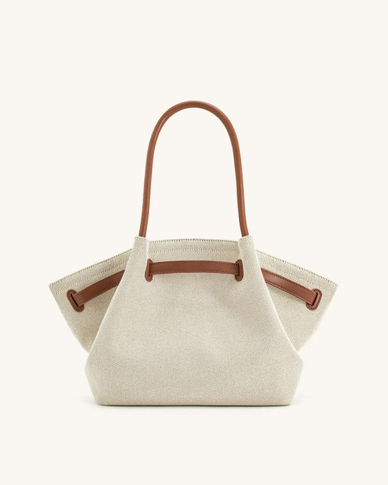 PU Leather Dumpling Shoulder Bag – Soft Fashion Tote with Hasp Closure for Women - Samanta Factory