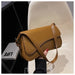 Women’s PU Saddle Bag – Stylish Hasp Closure & Interior Zipper Pocket - Samanta Factory