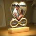 Custom LED Night Light – Personalized Wooden Acrylic Design Samanta Factory