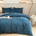 3-Piece Winter Velvet Duvet Cover Set – Soft Warm Fleece with Pillowcases, Twin to King Size" - Samanta Factory