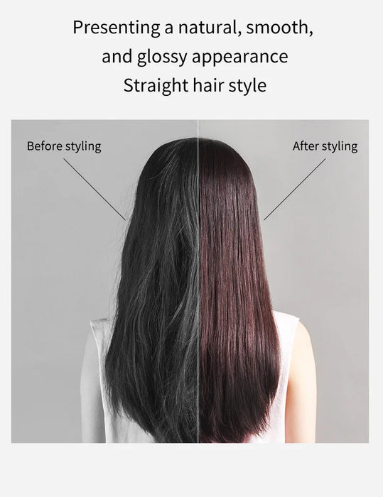 2-in-1 Hair Straightener & Dryer – Dual-Function Styling with Negative Ion Technology
