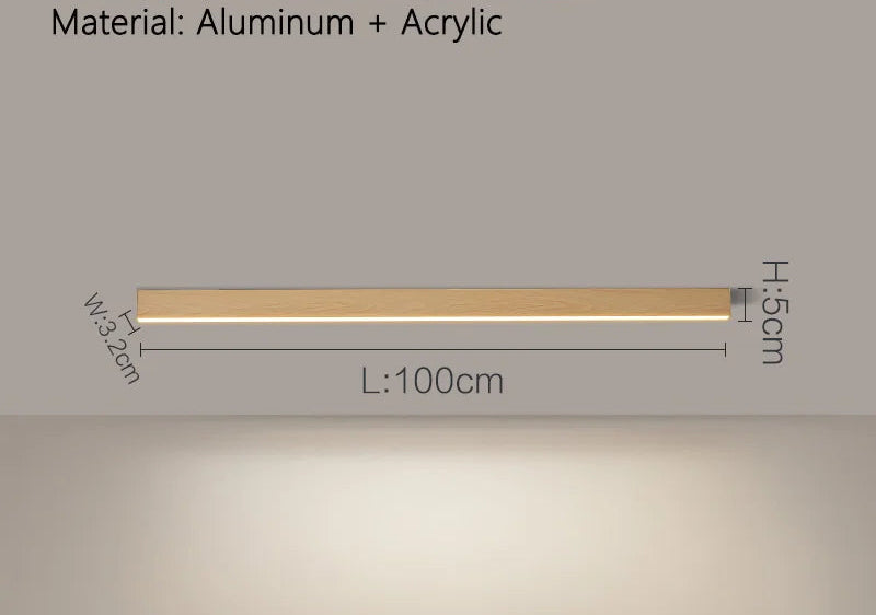 Modern LED Ceiling Light – Sleek Aluminum Design for Home Interiors - Samanta Factory