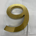 LED House Number Light – Outdoor Waterproof Illuminated Stainless Steel Address Plaque SF