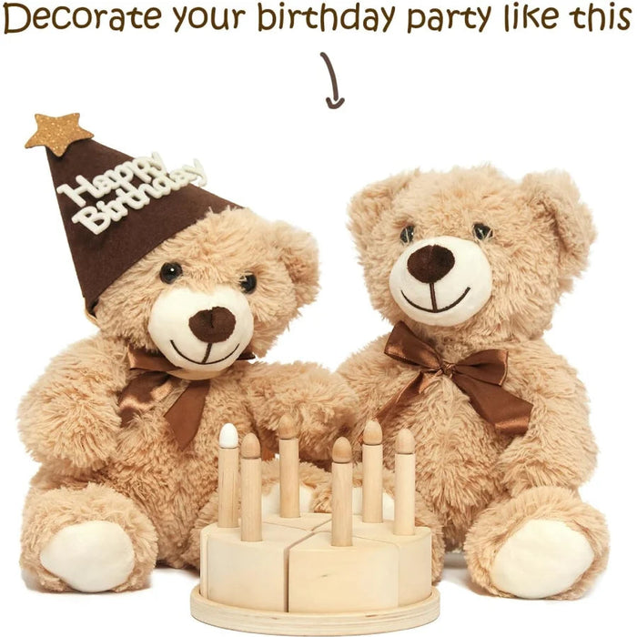 Plush Bear Toy – Soft Stuffed Animal for Kids & Collectors Samanta Factory