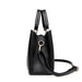 Women’s PU Leather Tote Bag – Fashion Soft Casual Handbag with Zipper Closure - Samanta Factory