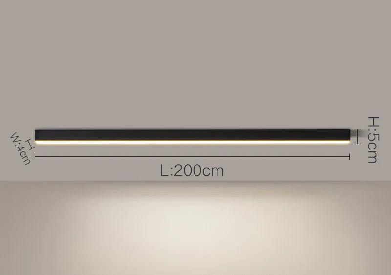 Modern LED Ceiling Light – Sleek Aluminum Design for Home Interiors - Samanta Factory