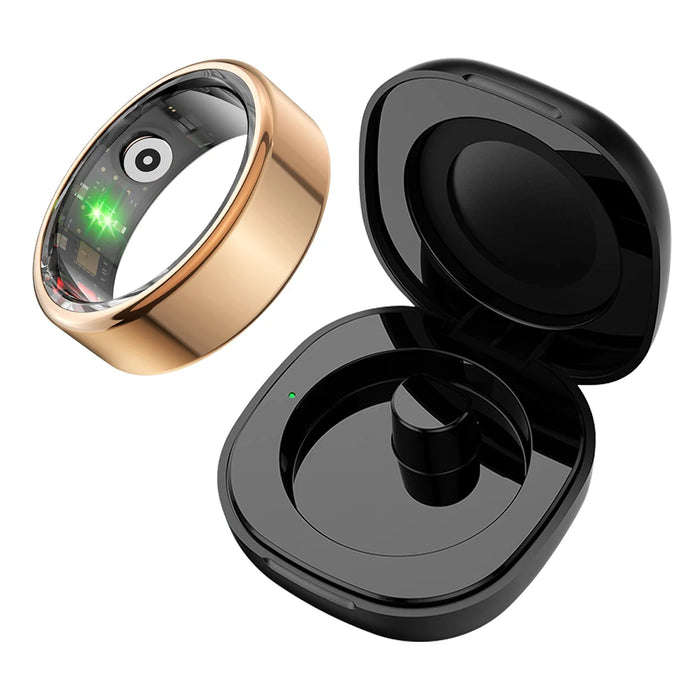 Smart Fitness Ring – Health Tracking with Sleep, Heart Rate & Gesture Control