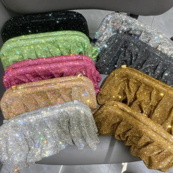 Metallic Clutch Bag – Shiny Casual for Women SF