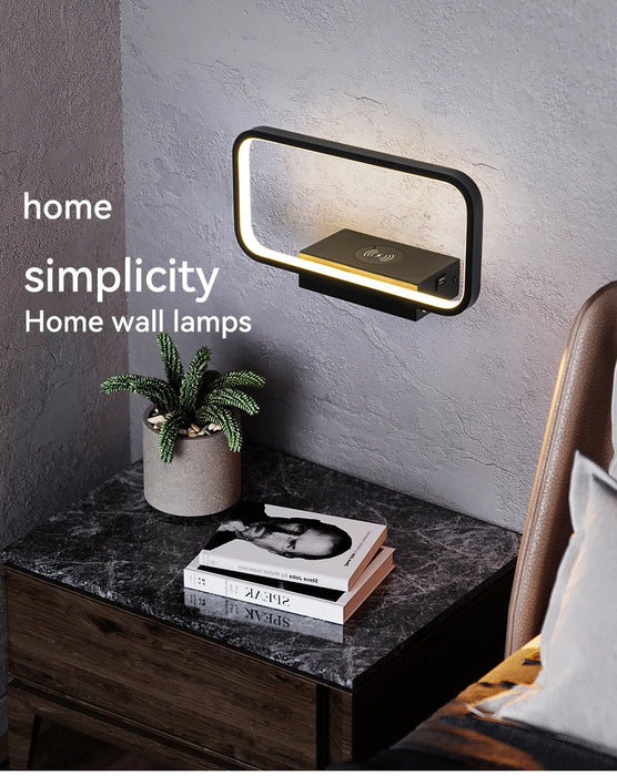 Modern Wall Light – Infinite Dimming LED for Bedroom & Living Room Ambience