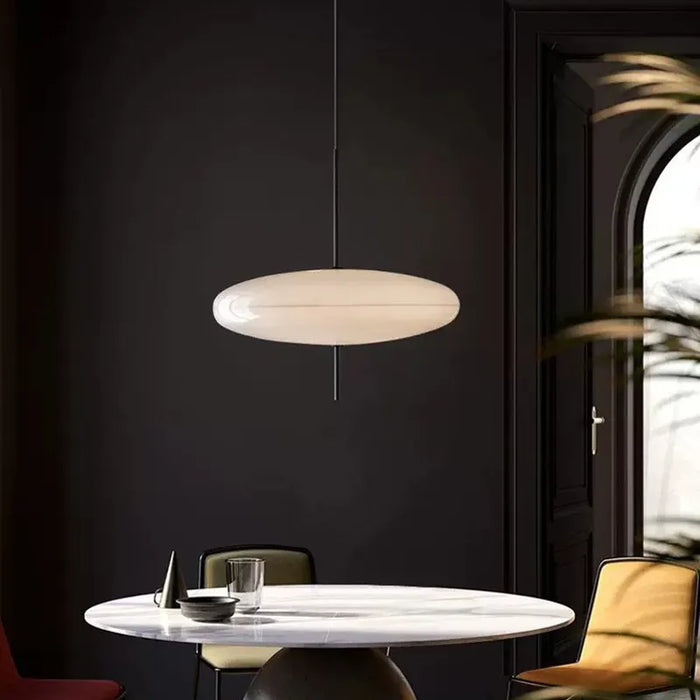 Modern Pendant Light – Flying Saucer Design with LED Illumination