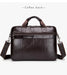 Leather Business Briefcase – 15-Inch Professional Work Bag for Men SF