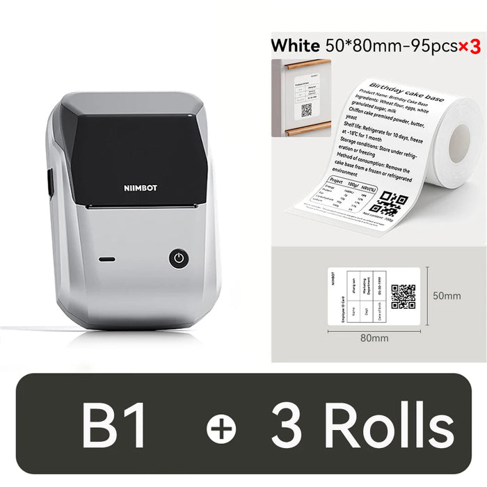 Thermal Label Maker – Bluetooth Portable Printing Samanta Factory