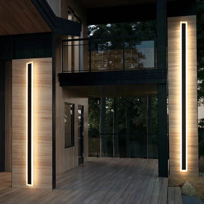 Waterproof LED Wall Light – IP65 Outdoor Strip Lamp for Garden, Patio & Corridor