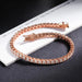 EWYA D Color Moissanite Tennis Bracelet 925 Silver 18K Gold - Samanta Factory